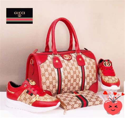 gucci matching set|gucci shopping bag.